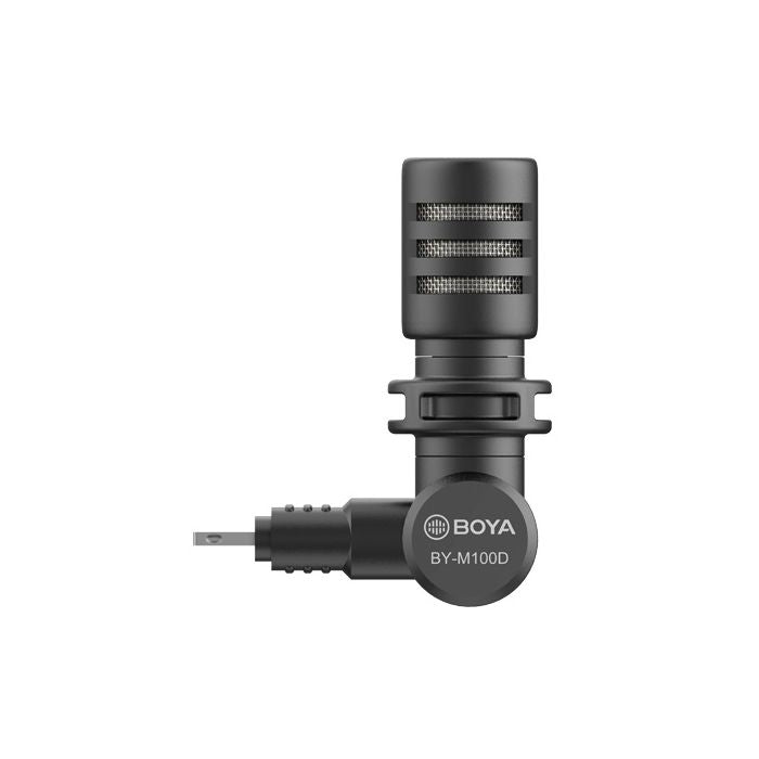 BOYA MININATURE CONDENSER MICROPHONE For iPhone, iPad, iPod BY-M100D