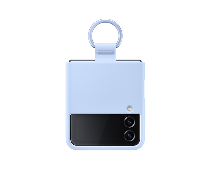 SILICONE COVER WITH RING GALAXY Z FLIP 4