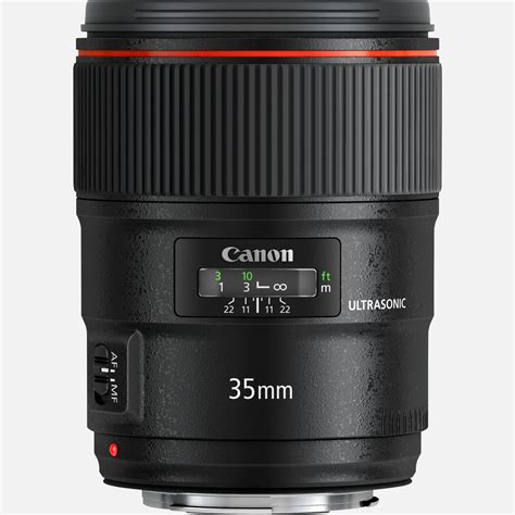 Canon Lens EF 35mm F/1.4L II USM with Lens Case and Lens Hood