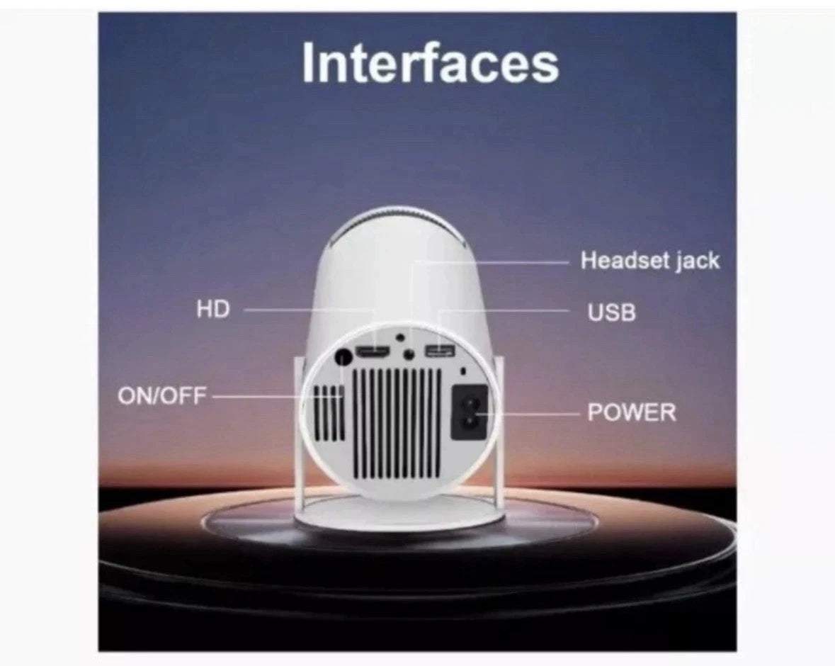 Led Mini projecteur multimédia ultra HD