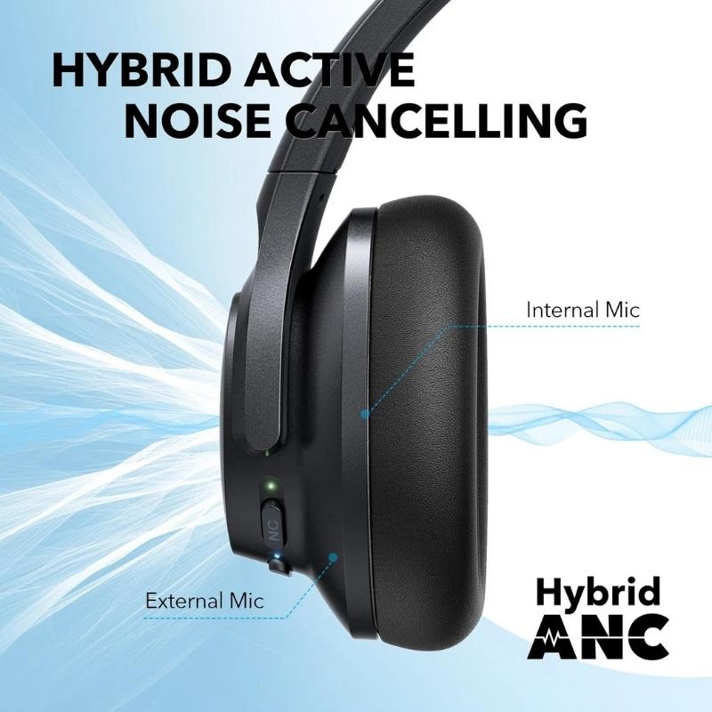 Anker Soundcore Life Q20+ – Casque Bluetooth Avec Réduction Active du Bruit (ANC)