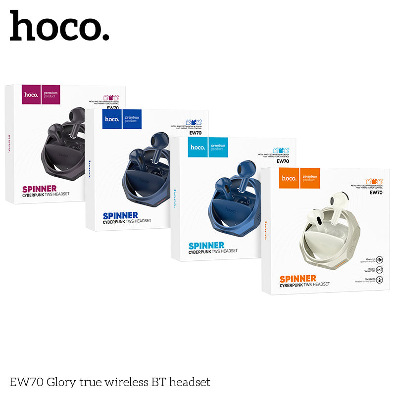 HOCO SPINNER CYBERPUNK écouteurs TWS EW70