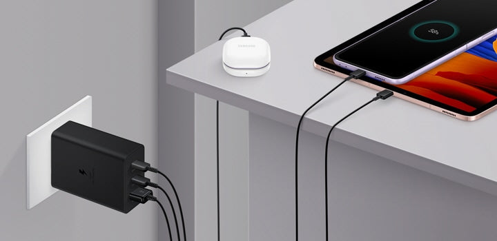 SAMSUNG 65W PD TRIO USB-C ×2