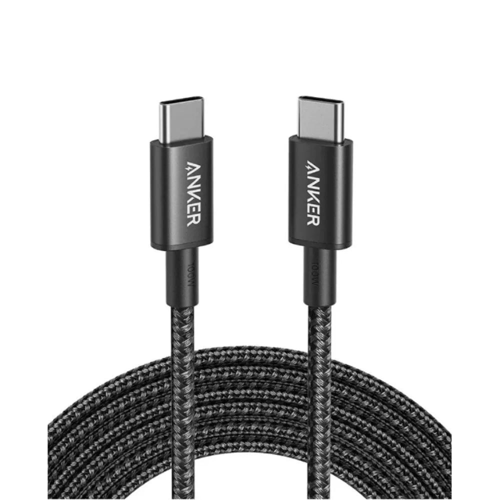 Anker naylon câble USB-C vers USB-C (6ft , 60W, tressé)