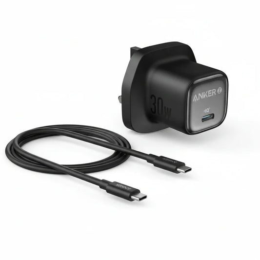 Anker zolo chargeur (30 W/PD 3.0) avec câble USB-C