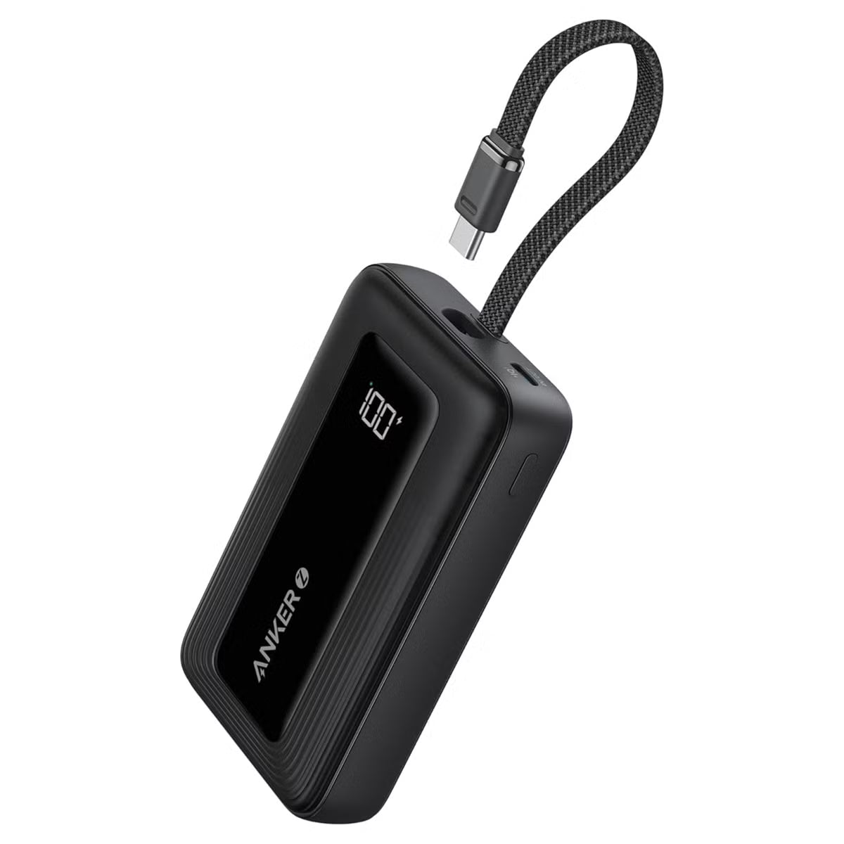 Anker zolo batterie externe (10000k, 30W, câble USB-C intégré)