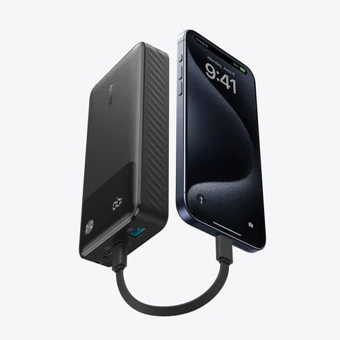 Anker 20 000 mAh 30W avec écran digital Batterie Externe