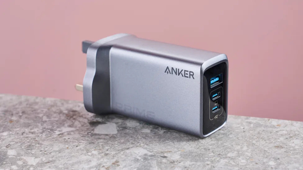 Anker prime mur chargeur (100W-3 ports-Gan)