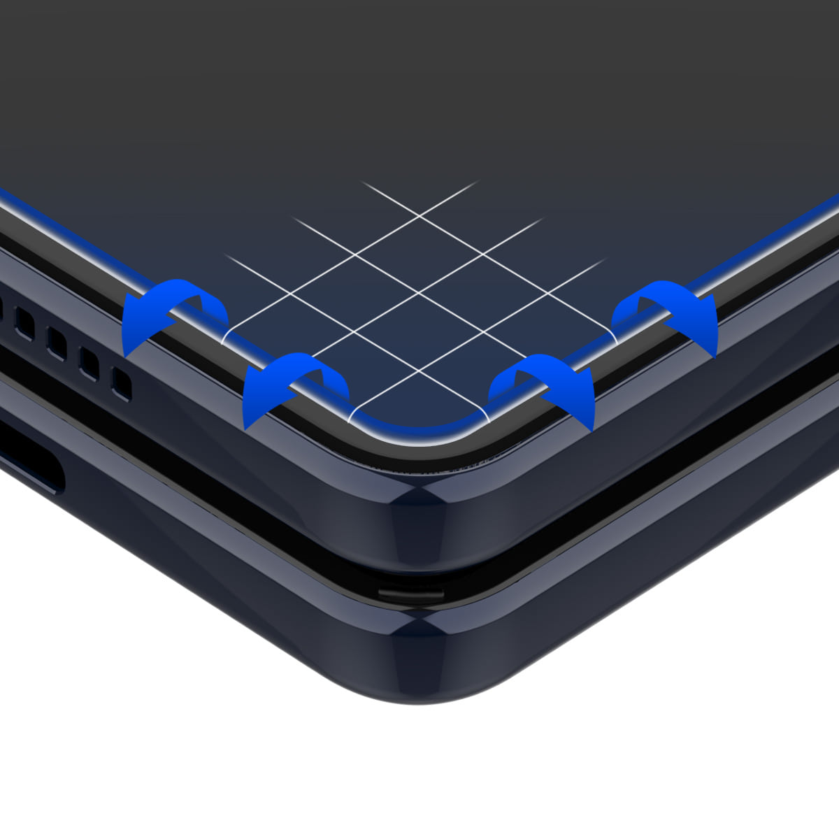 TEMPERED GLASS GALAXY Z FOLD 4 5G Araree Sub Core premiuim