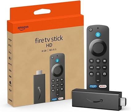 Amazon Fire TV Stick HD (2024) avec 8 Go de stockage et Wi‑Fi 5