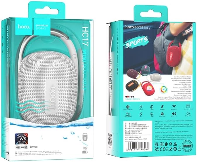 HOCO MINI PORTABLE SPORTS BT SPEAKER HC17