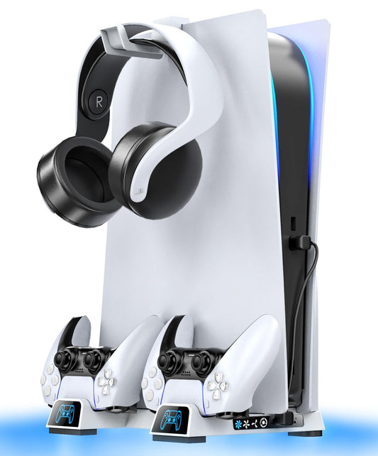 Oivo Support de refroidissement pour PS5 avec chargeur de manette