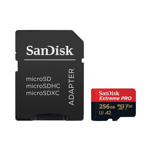 Sandisk Extreme pro micro sdxc uhs-I carte avec adaptateur U3 A2 v30