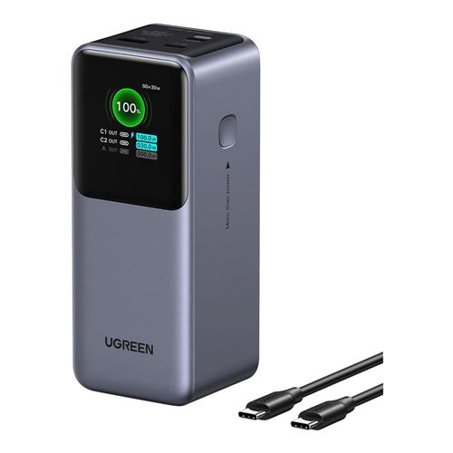 Ugreen nexode Batterie externe à charge rapide (130W- 20000mAh)