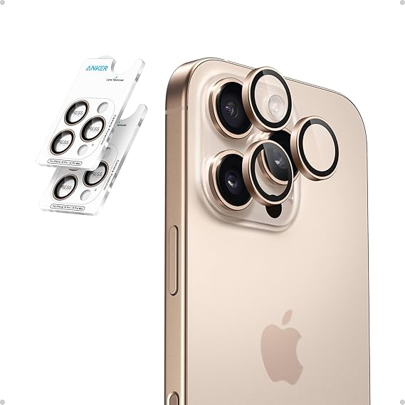 Anker Protecteur d’objectif d’appareil photo (verre trempé ShieldX, lot de 2)