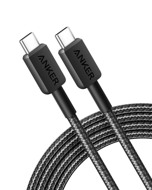 Anker 322 USB‑A vers USB‑C câble (6 ft / 1,8 m, tressé)