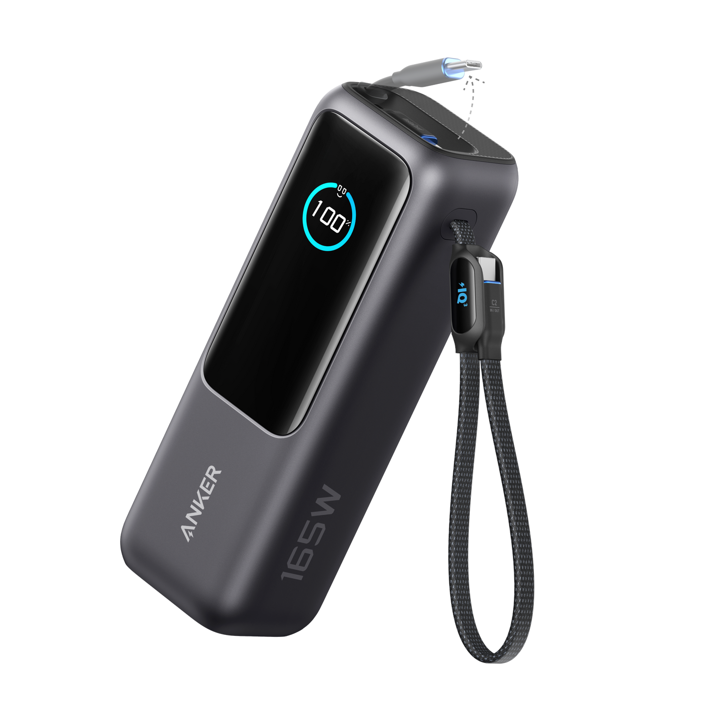 Anker Batterie externe multi-appareils (25 kW-165 W) avec câbles intégrés