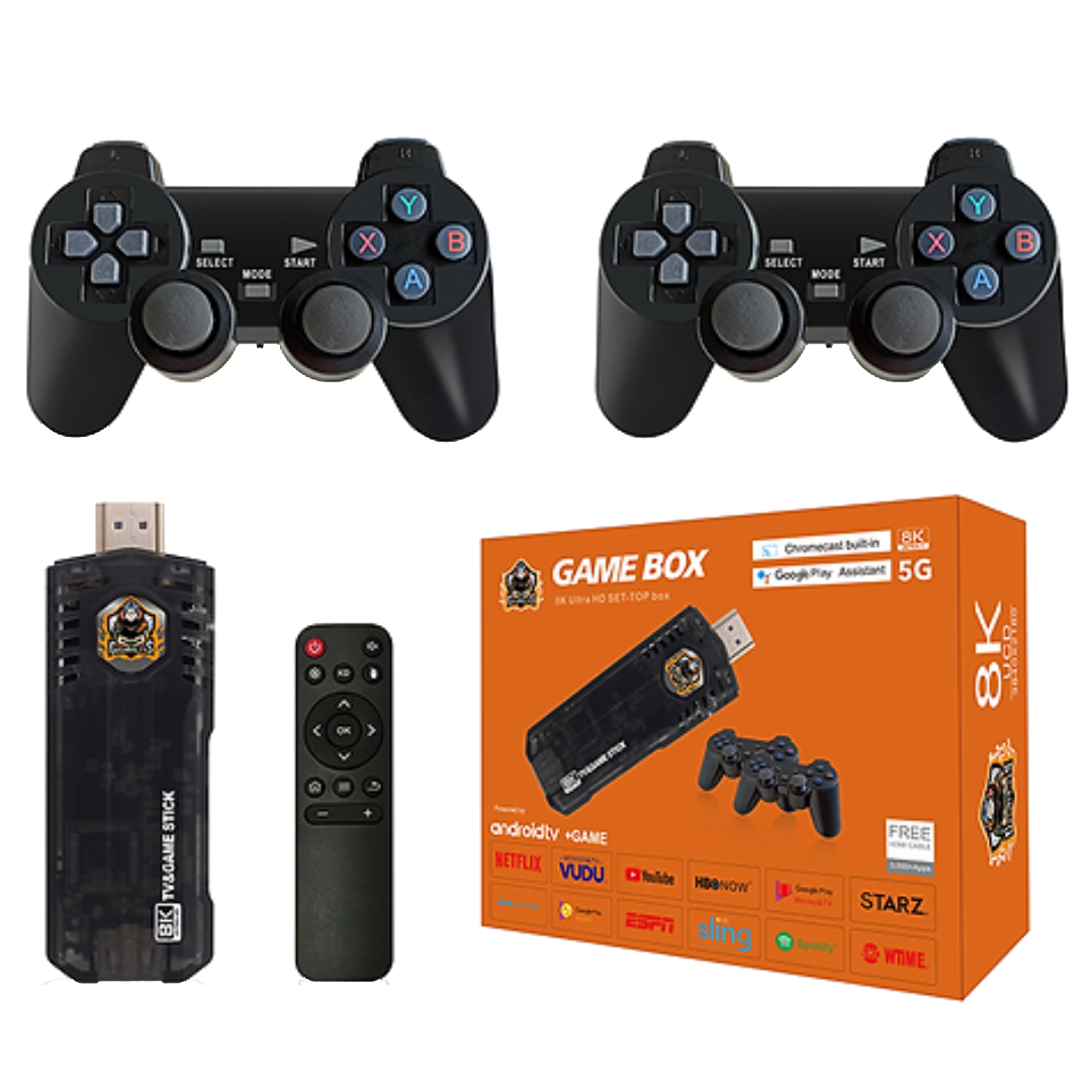 Game box 8k ultra hd Tv & game stick
