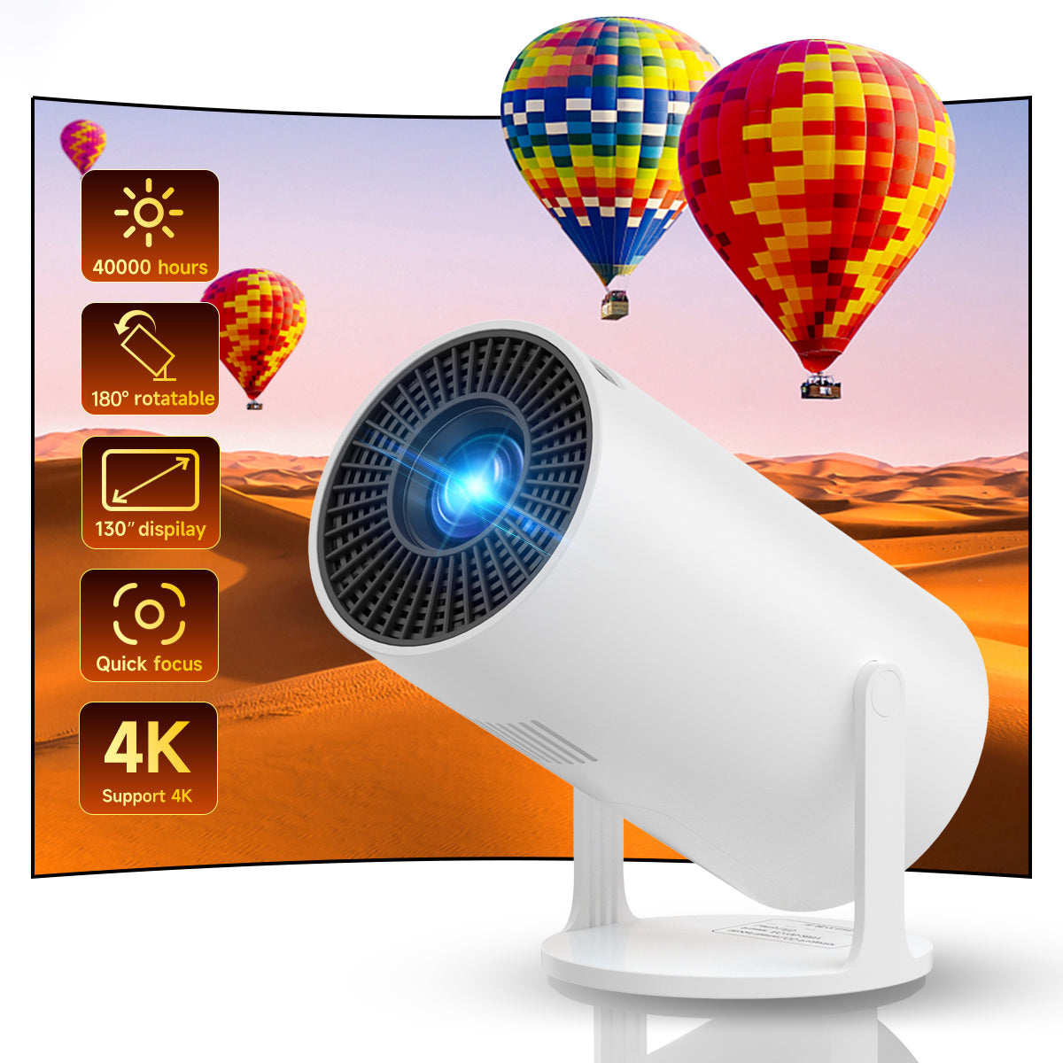 MINI PROJECTEUR ULTRA HD