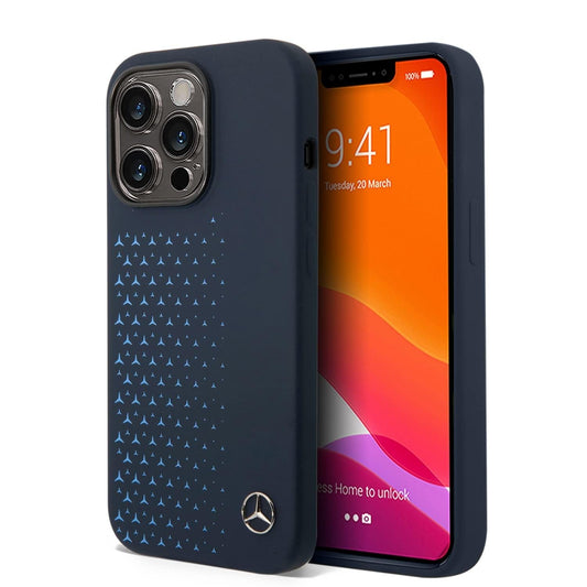 Mercedes liquid silicone cover iphone