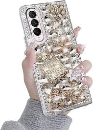 The bling world crystal cover Samsung z fold 3 / flip 4
