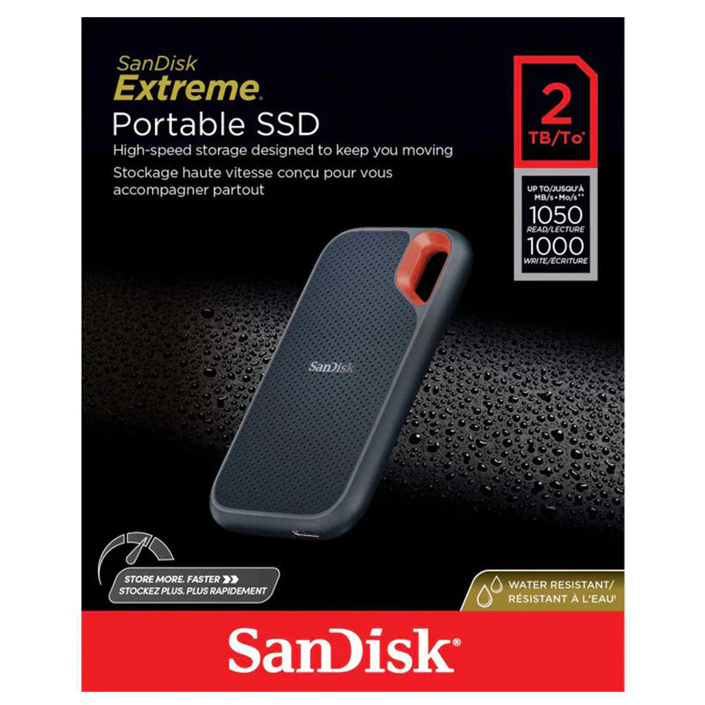 Sandisk extreme portable SSD