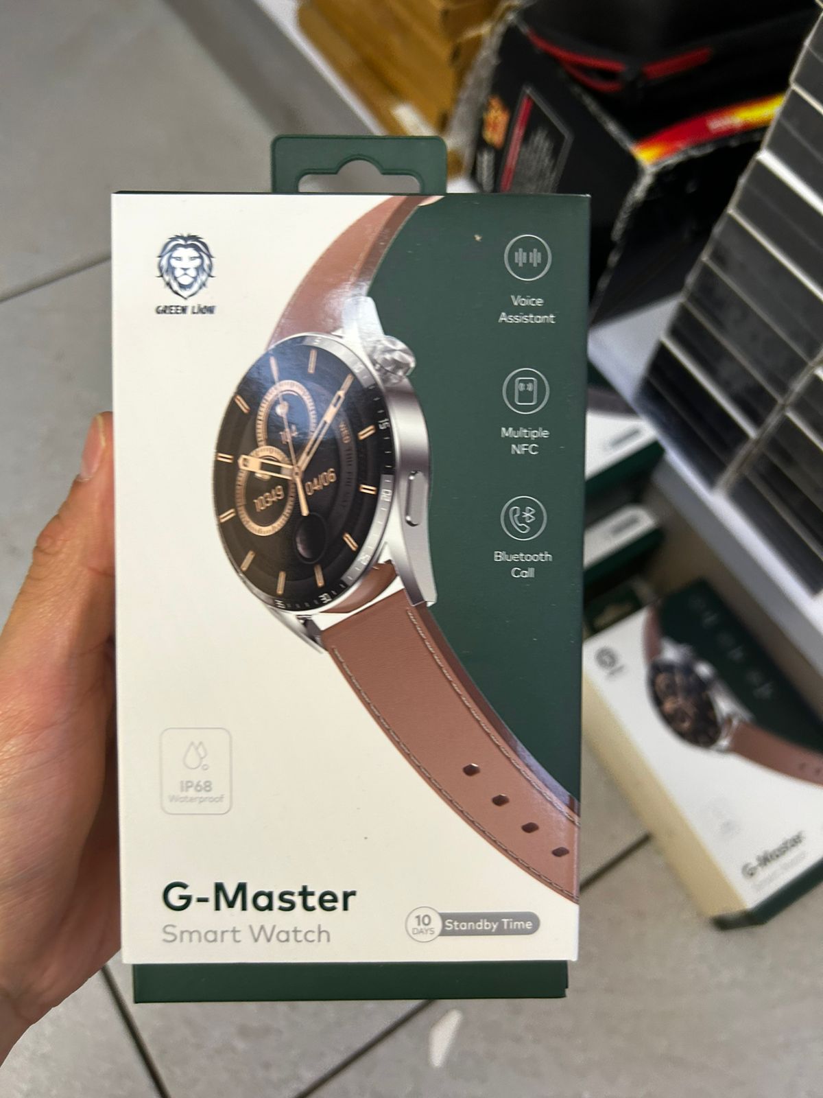 GREEN LION G-MASTER MONTRE CONNECTÉE