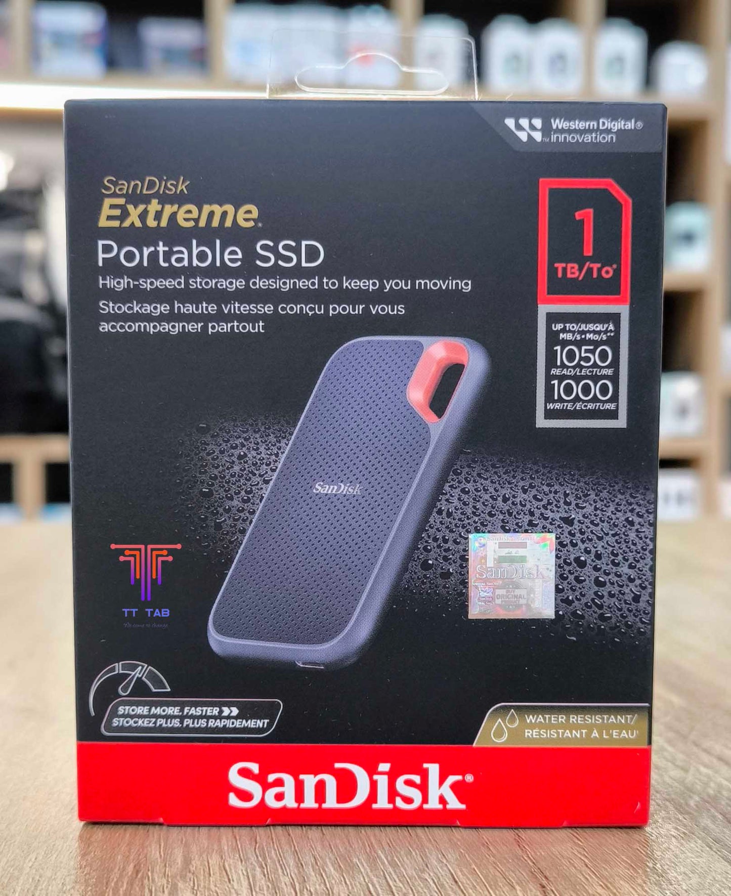 Sandisk extreme portable SSD