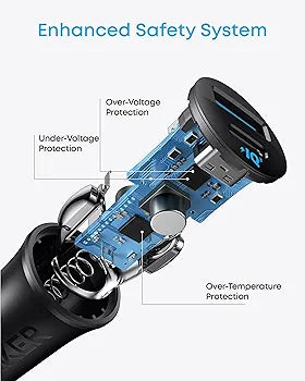 Anker USB-C 30 W Chargeur de voiture