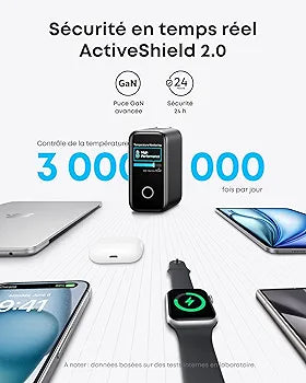 Anker Zolo chargeur (140W/4 ports) avec câble USB-C