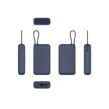Xiaomi 33w batterie externe 20000 mAh avec câble intégré