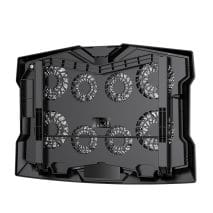 Hoco Refroidisseur pour ordinateur portable à 8 ventilateurs avec réglage du flux d'air sur 6 niveaux (GM27)