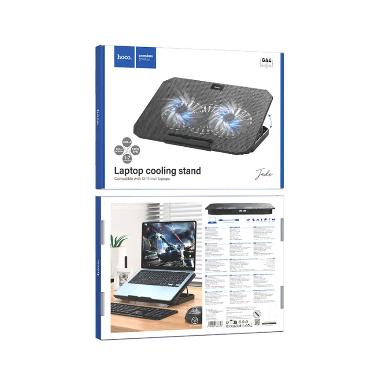 Hoco Support de refroidissement pour ordinateur portable GA4