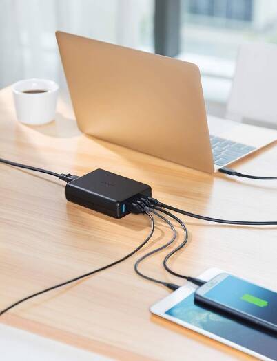 Anker PowerPort I PD avec 1 PD et 4 PIQ chargeurs