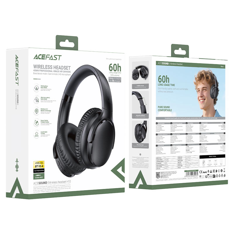 Acefast wireless headset H10