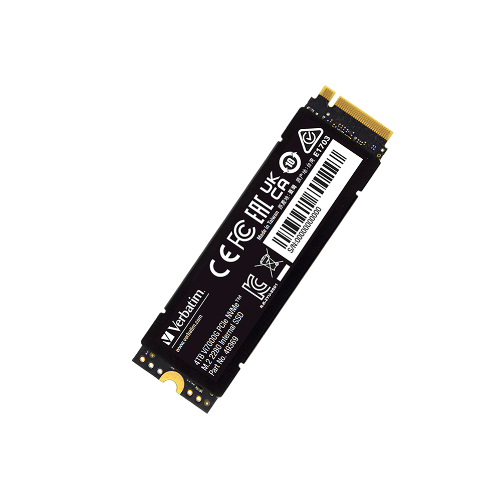 Verbatim vi7000g SSD interne avec heatsink