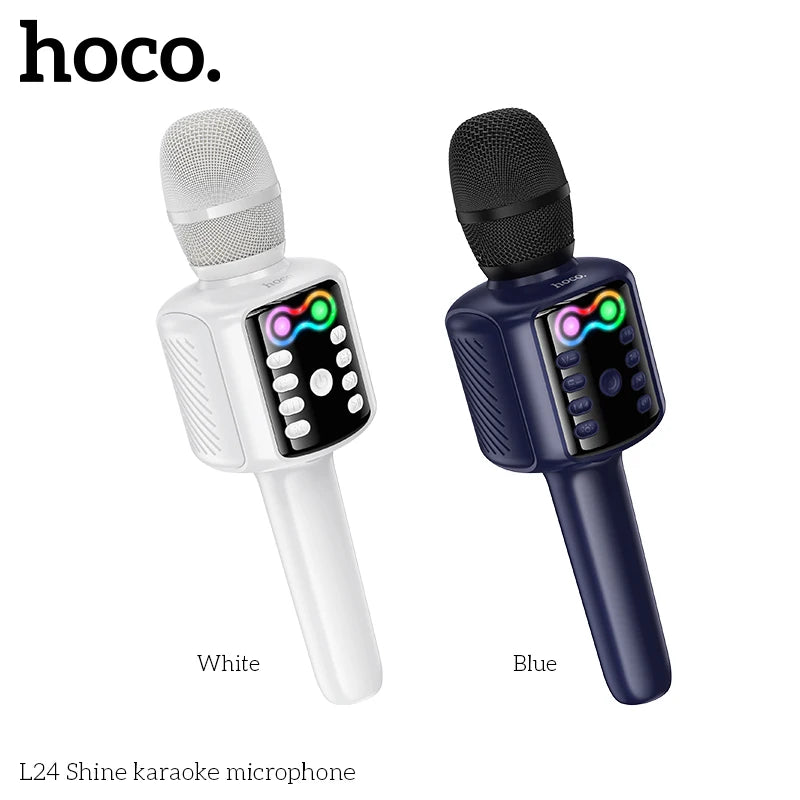 Hoco microphone karaoké l24