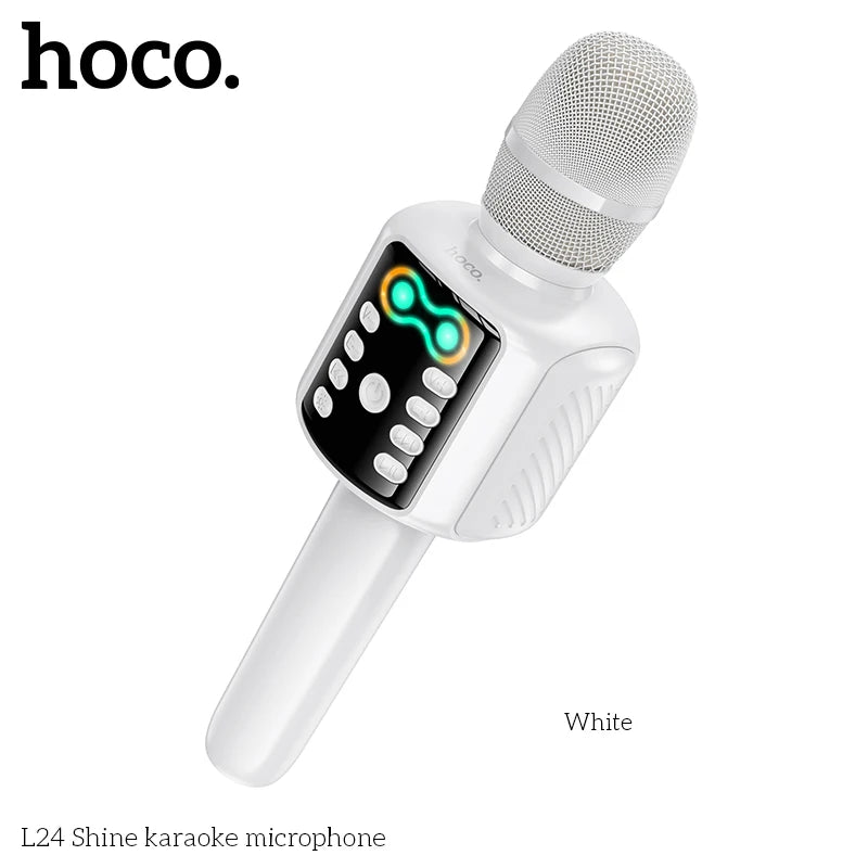 Hoco microphone karaoké l24
