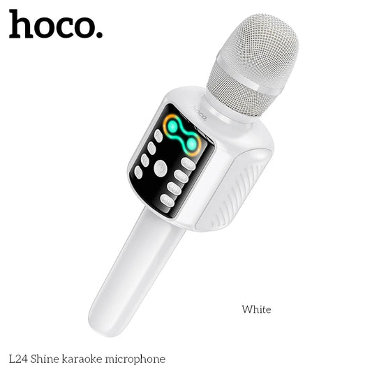 Hoco microphone karaoké l24
