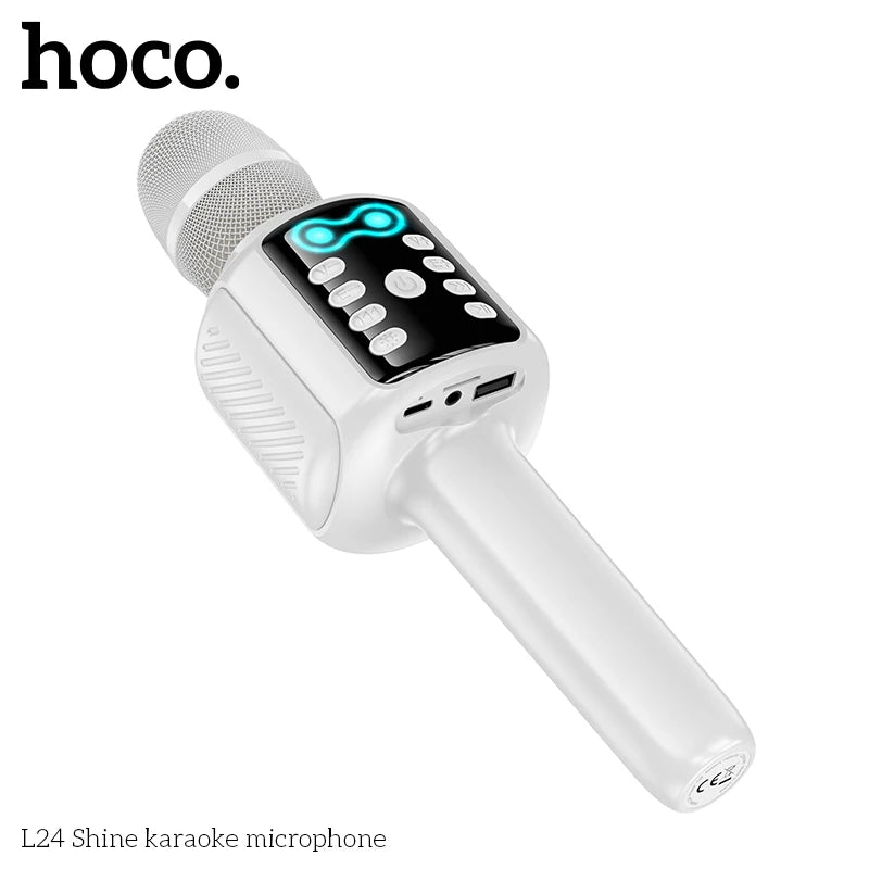 Hoco microphone karaoké l24
