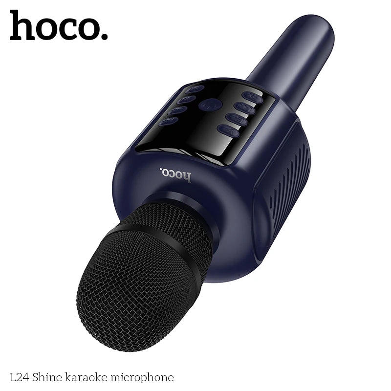 Hoco microphone karaoké l24