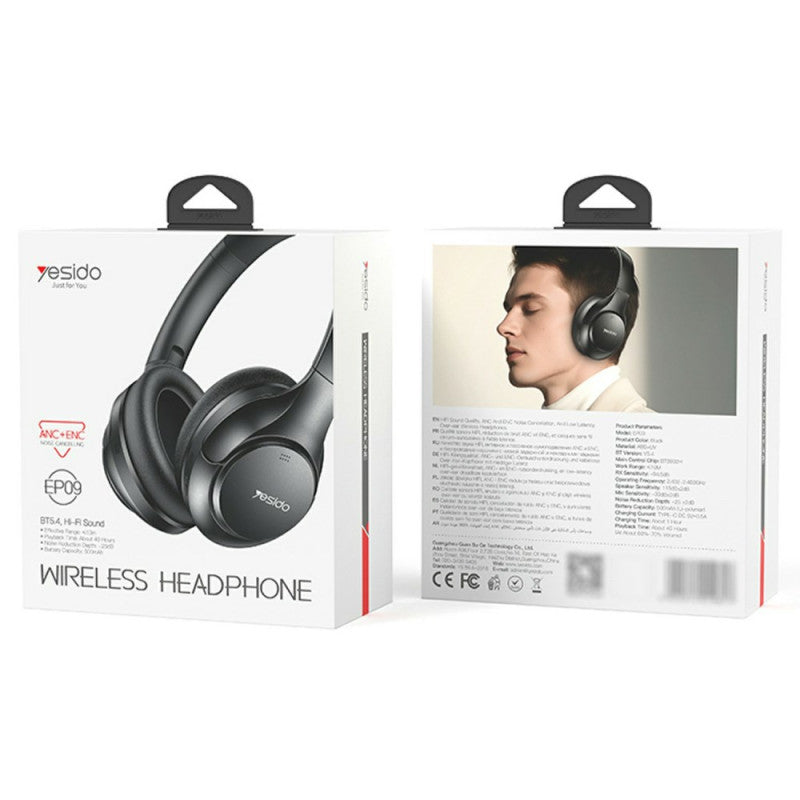 YESIDO CASQUE SANS FIL EP09