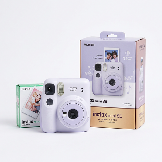 FUJIFILM INSTAX MINI SE avec PACK AMUSANT caméra