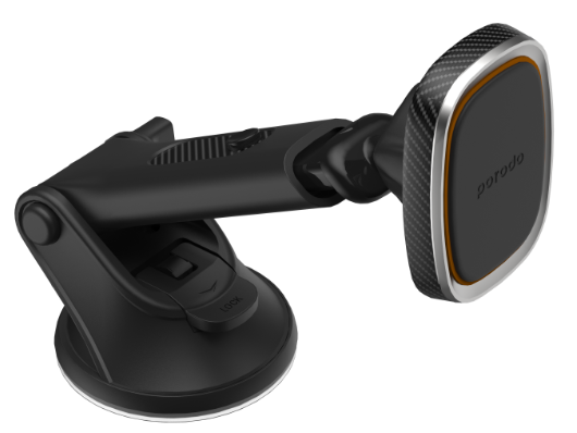 PORODO MAGNETIC CAR MOUNT SUPER POWERFUL ROTATING MOUNT WITH EXTENSION STAND