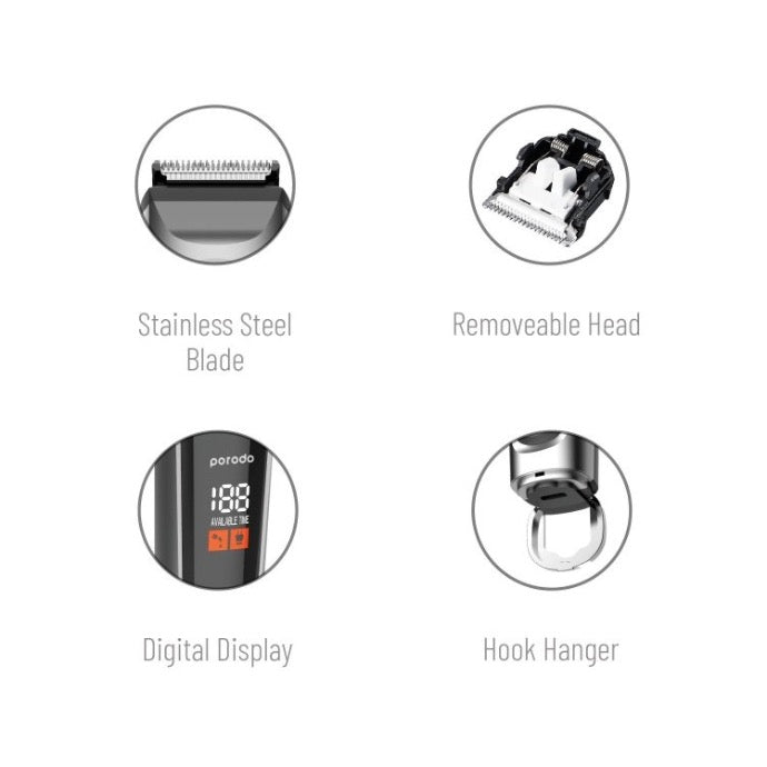 PORODO HIGH PRECISION BEARD TRIMMER