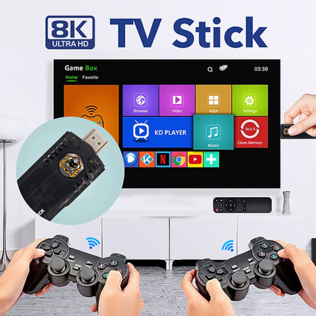 Game box 8k ultra hd Tv & game stick