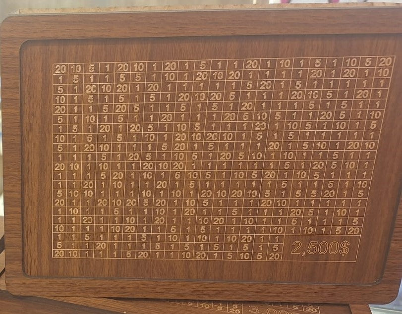 Wooden money boxs