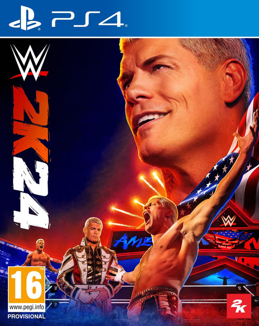 Ps4 cd wwe 2k24