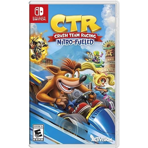 Cd Nintendo CTR Crash Team racing Nitro fueled