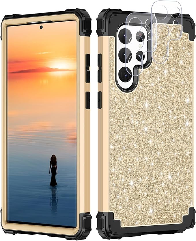 The bling world crystal cover Samsung s22 ultra